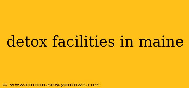 detox facilities in maine