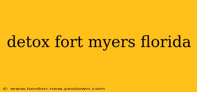 detox fort myers florida
