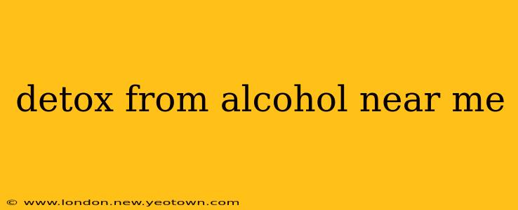 detox from alcohol near me