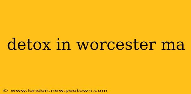 detox in worcester ma