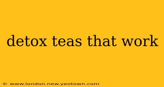 detox teas that work