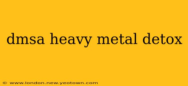 dmsa heavy metal detox