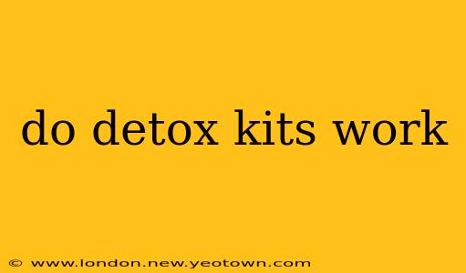 do detox kits work