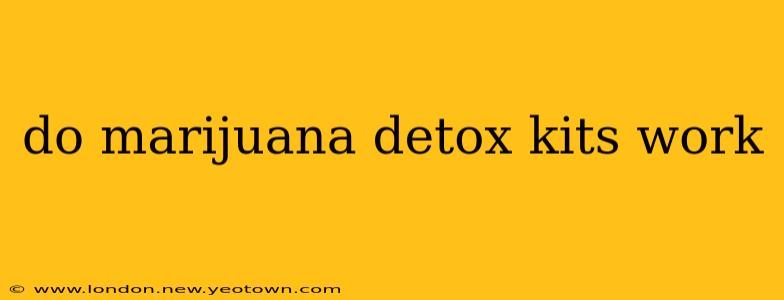 do marijuana detox kits work