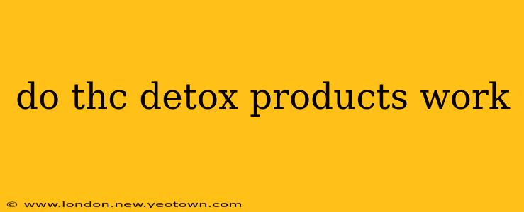 do thc detox products work
