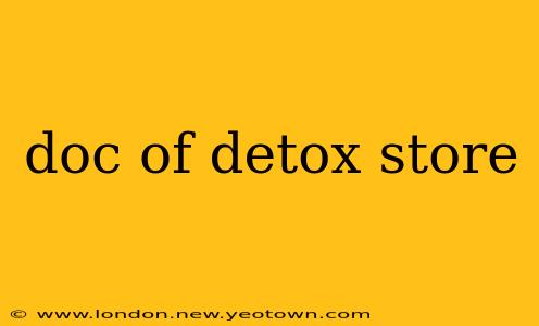 doc of detox store