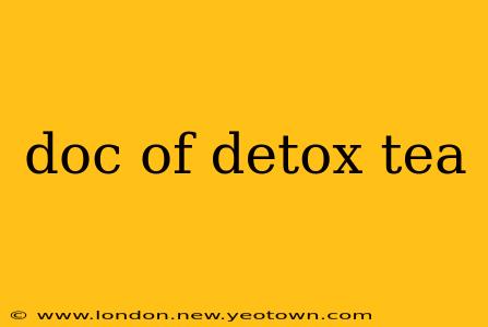 doc of detox tea