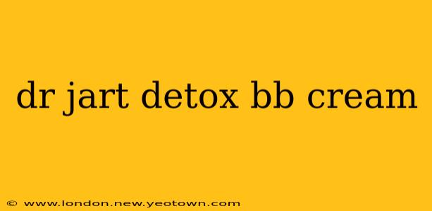 dr jart detox bb cream