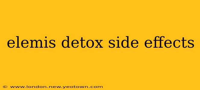 elemis detox side effects