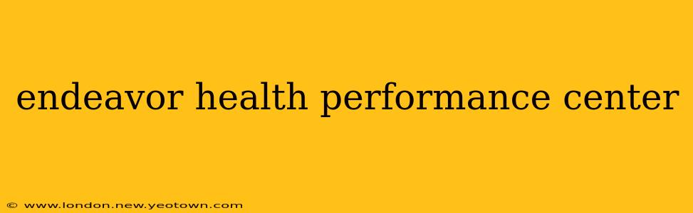 endeavor health performance center