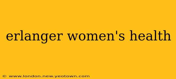 erlanger women's health