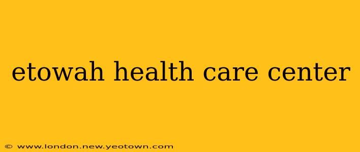 etowah health care center
