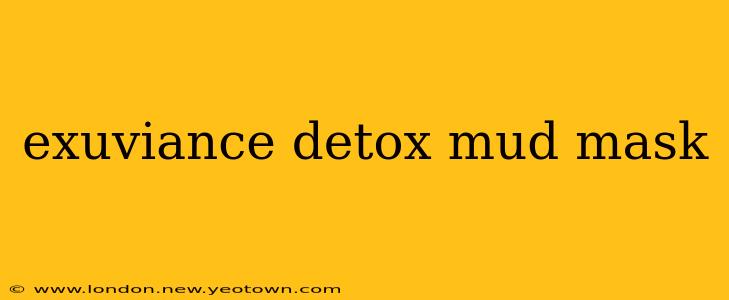 exuviance detox mud mask