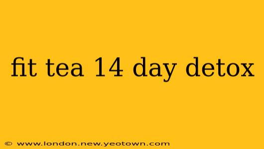 fit tea 14 day detox