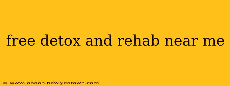 free detox and rehab near me