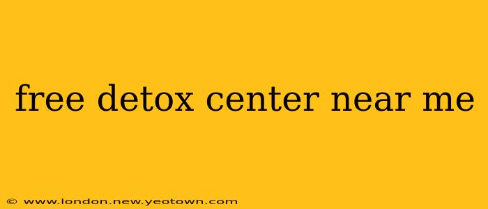 free detox center near me