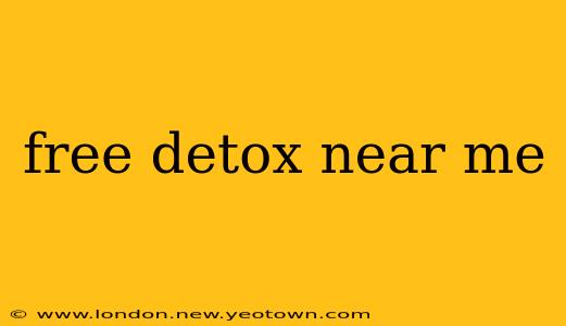 free detox near me