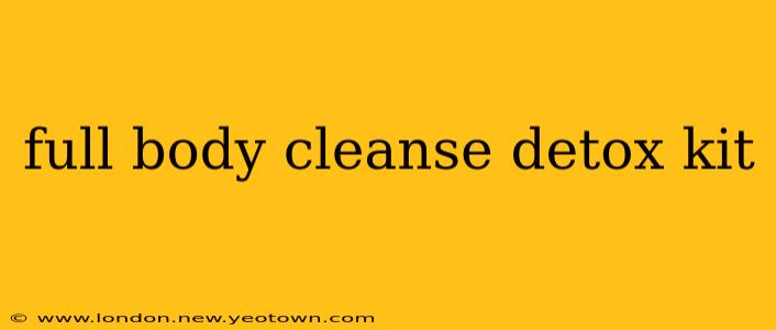full body cleanse detox kit