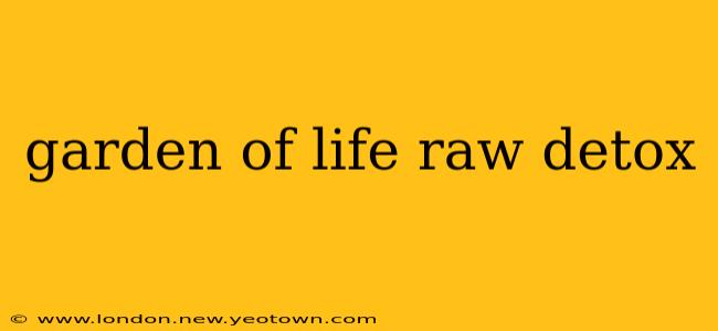 garden of life raw detox