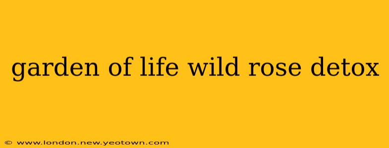 garden of life wild rose detox