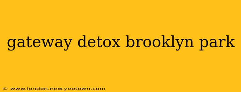 gateway detox brooklyn park