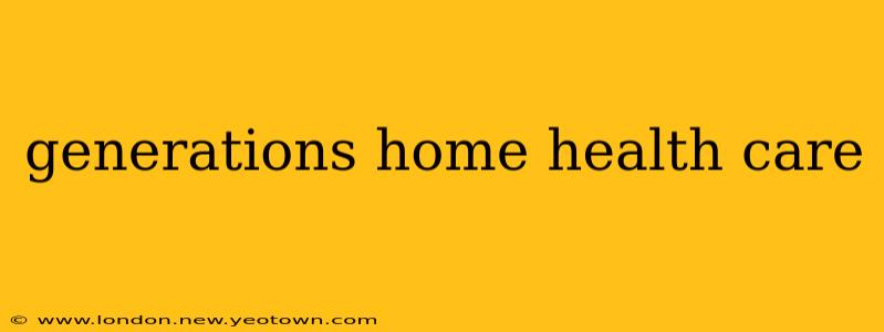 generations home health care