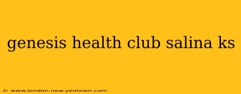 genesis health club salina ks