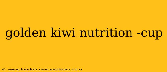golden kiwi nutrition -cup
