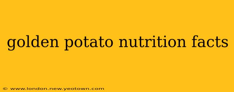 golden potato nutrition facts