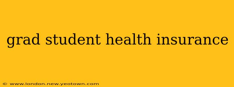 grad student health insurance