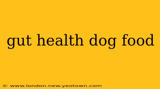 gut health dog food