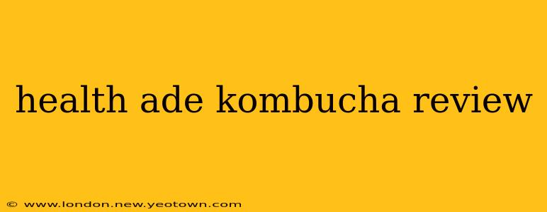 health ade kombucha review