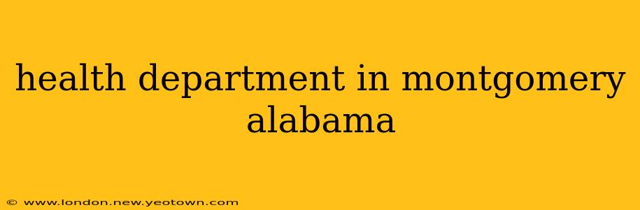 health department in montgomery alabama