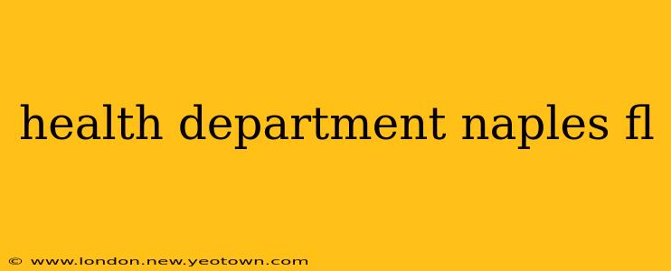 health department naples fl