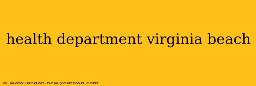 health department virginia beach