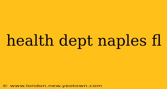 health dept naples fl