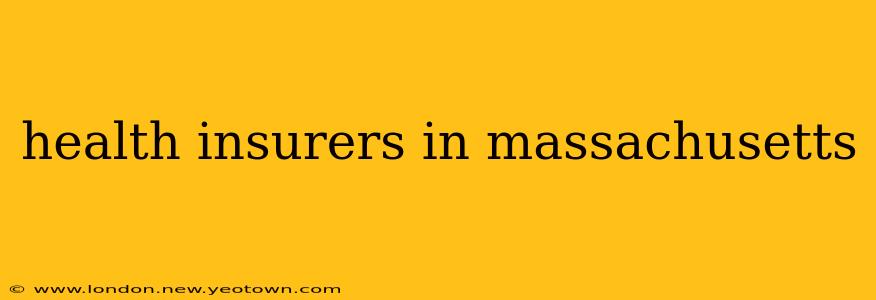 health insurers in massachusetts
