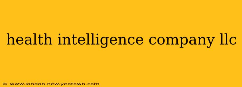 health intelligence company llc
