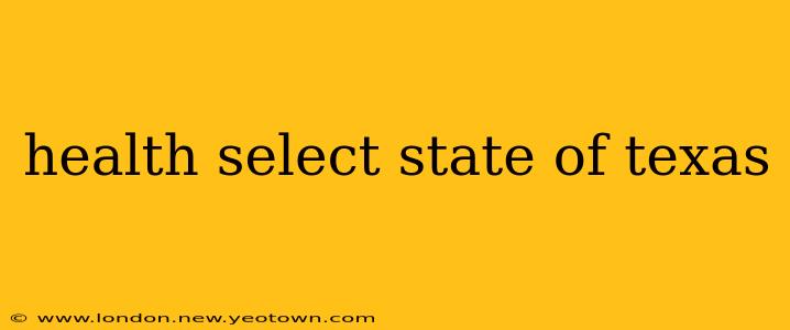 health select state of texas
