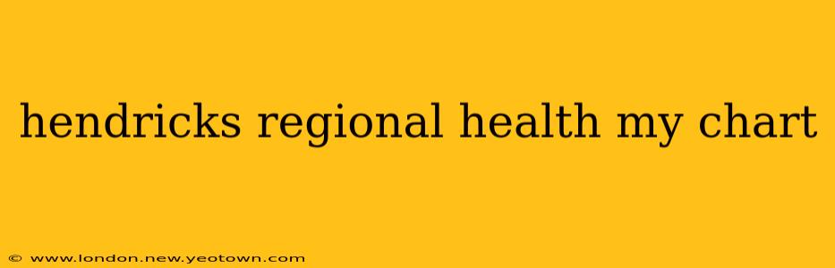 hendricks regional health my chart