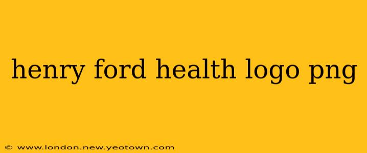 henry ford health logo png