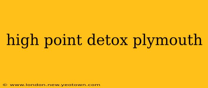 high point detox plymouth