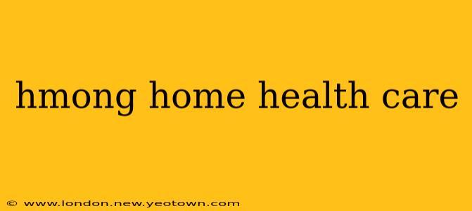hmong home health care