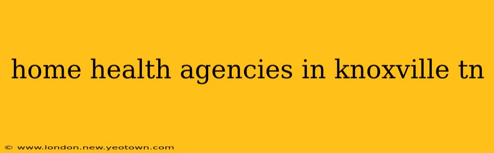 home health agencies in knoxville tn