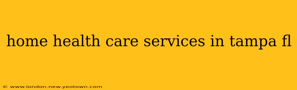 home health care services in tampa fl