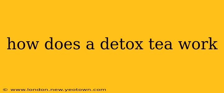 how does a detox tea work