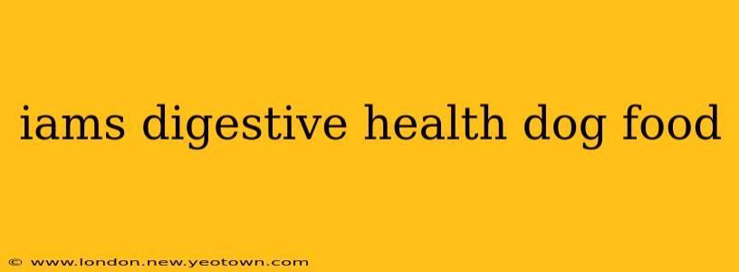 iams digestive health dog food