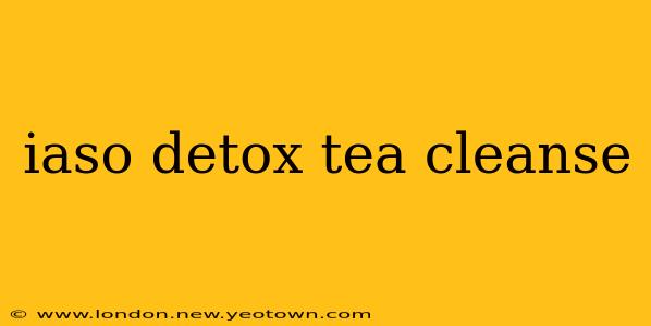 iaso detox tea cleanse
