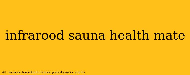 infrarood sauna health mate