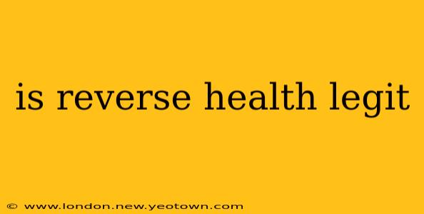 is reverse health legit